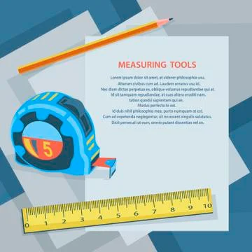 Measuring instruments Stock Illustration