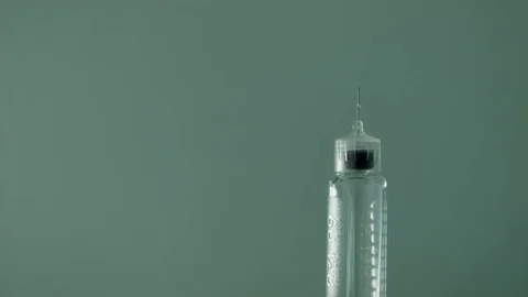 Measuring of insulin dose Stock Footage 71181224