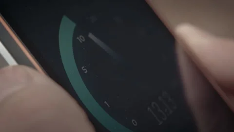 Measuring internet speed. Stock Footage 244735335