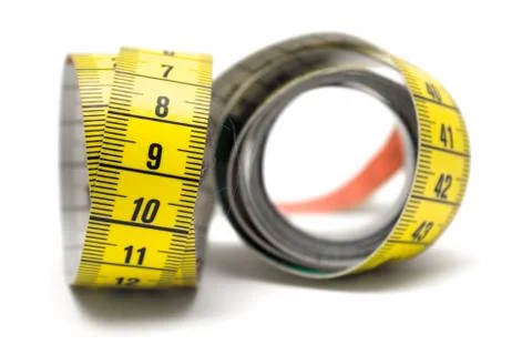Measuring Isolated on a White Background Photos