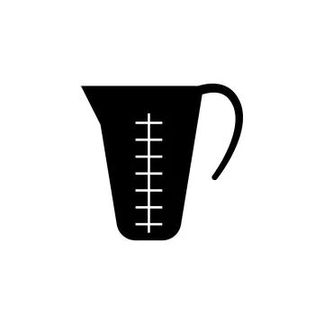 Measuring jug icon. Elements of kitchen tools icon. Premium quality graphic Stock Illustration
