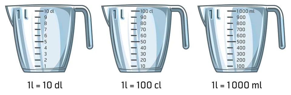 Measuring jug Stock Illustration