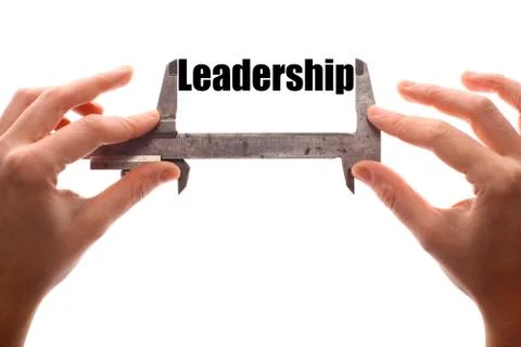 Measuring leadership Stock Photos
