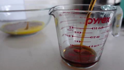 Measuring Maple Syrup Stock Footage 147833790