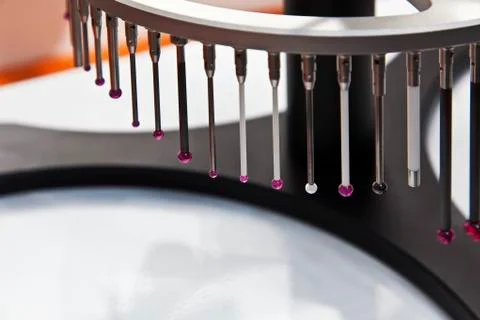 Measuring needles Fotos Stock