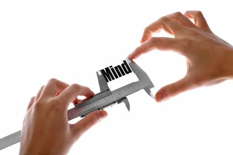 Measuring our minds Stock Illustration