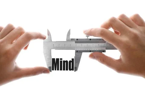 Measuring our minds Stock Illustration
