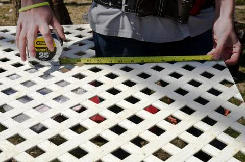 Measuring 스톡 사진