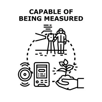 Measuring progress and data collection concept Stock Illustration