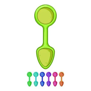 Measuring scoop tool for kitchen and baking Stock Illustration