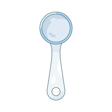 Measuring spoon Stockillustratie