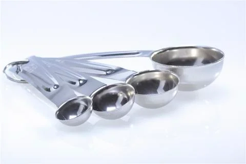 Measuring spoons. Stock Photos