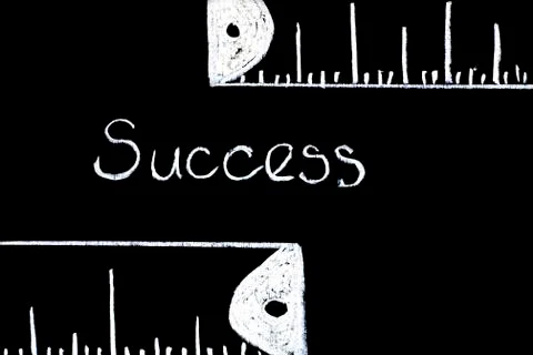 Measuring Success. Stock Photos