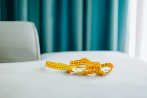 Measuring tape centimeter background Stock Photos
