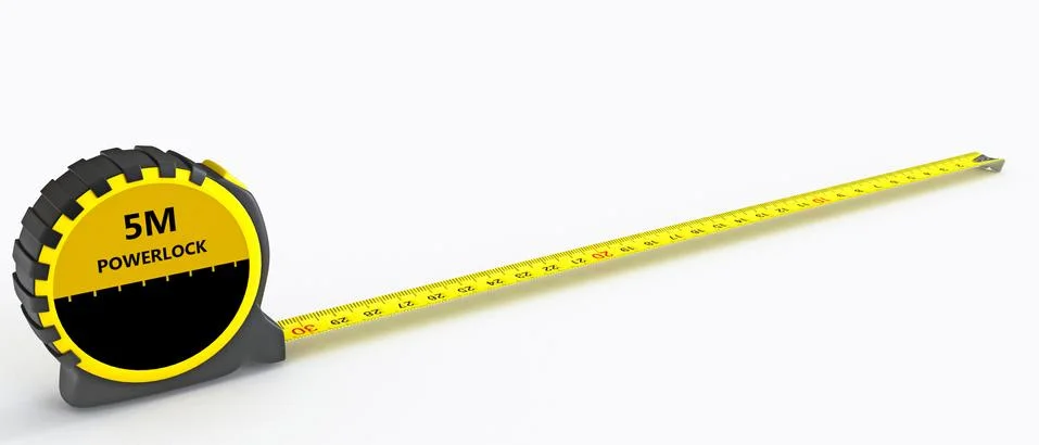 Measuring tape 库存插图