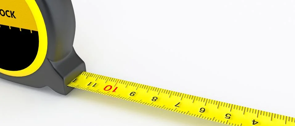 Measuring tape Stock Illustration
