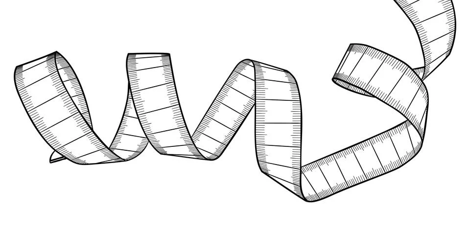 Measuring tape Illustrazione stock