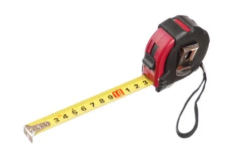 Measuring tape Foto stock