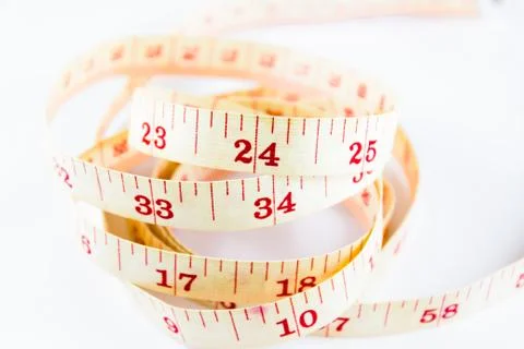 Measuring tape Foto stock