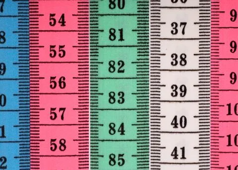 Measuring tape Foto stock