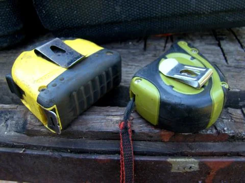 Measuring tape Stock-Fotos