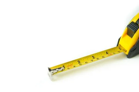 Measuring tape Foto stock