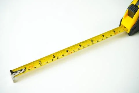 Measuring tape Foto stock