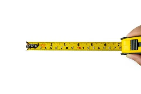 Measuring tape Foto stock
