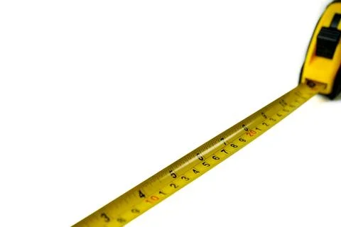 Measuring tape Foto stock
