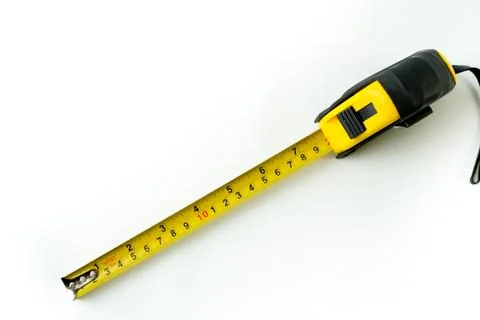 Measuring tape Foto stock