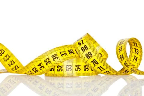 Measuring tape of the tailor Stock Photos