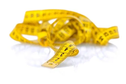 Measuring tape of the tailor Stock Photos