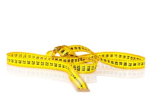 Measuring tape of the tailor Stock Photos