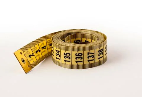 Measuring tape of the tailor Stock Photos