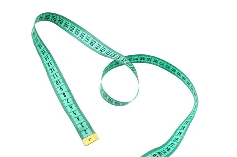 Measuring tape of the tailor Foto stock