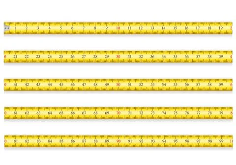 Measuring tape for tool roulette vector illustration eps 10 Ilustração Stock