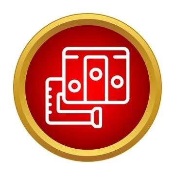 Measuring tape tool for tailoring and design icon Stock Illustration