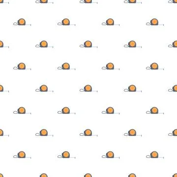 Measuring tape tools creating seamless pattern background Stockillustratie