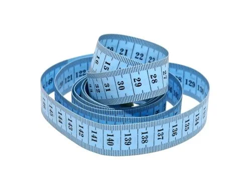 Measuring tape.isolated. Stock Photos