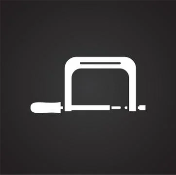 Measuring tool icon on background for graphic and web design. Simple 스톡 일러스트