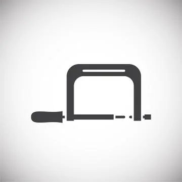 Measuring tool icon on background for graphic and web design. Simple 스톡 일러스트