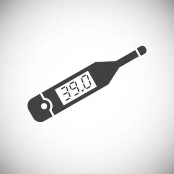 Measuring tool icon on background for graphic and web design. Simple 스톡 일러스트