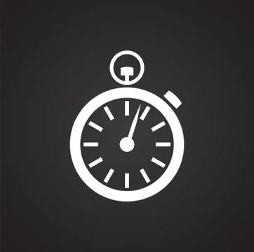 Measuring tool icon on background for graphic and web design. Simple 스톡 일러스트