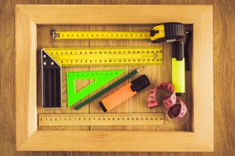 Measuring tools Stock Photos