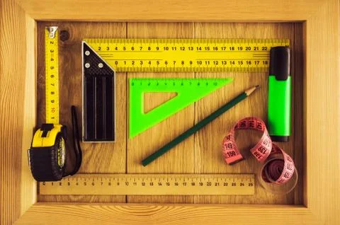 Measuring tools Stock Photos