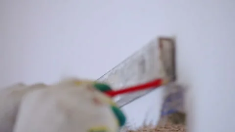 Measuring the window opening Stock Footage 90829756