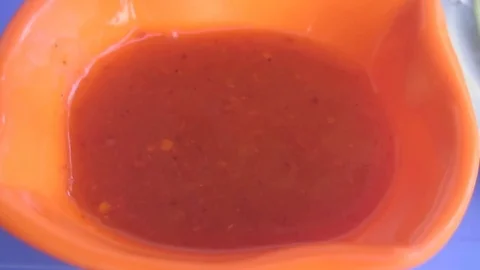Meat and chili Stock Footage 70539318