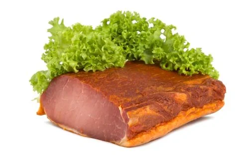 Meat and lettuce Stock Photos