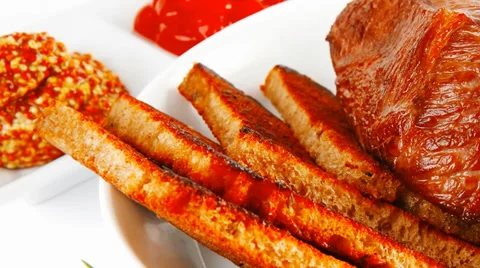 Meat and spices Vídeos de archivo 38770858