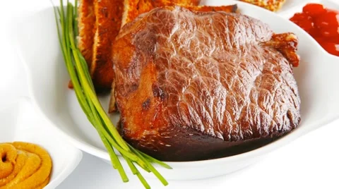 Meat and spices Vídeos de archivo 53286484